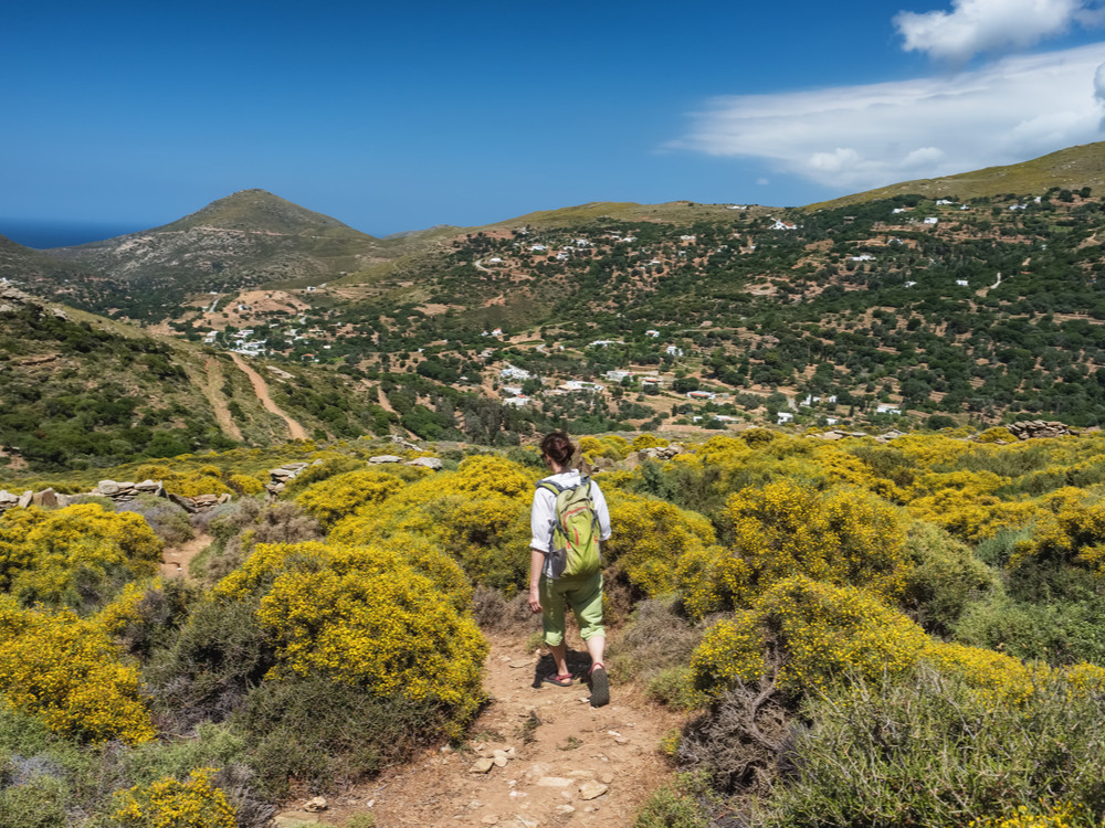 Wandelen op Andros