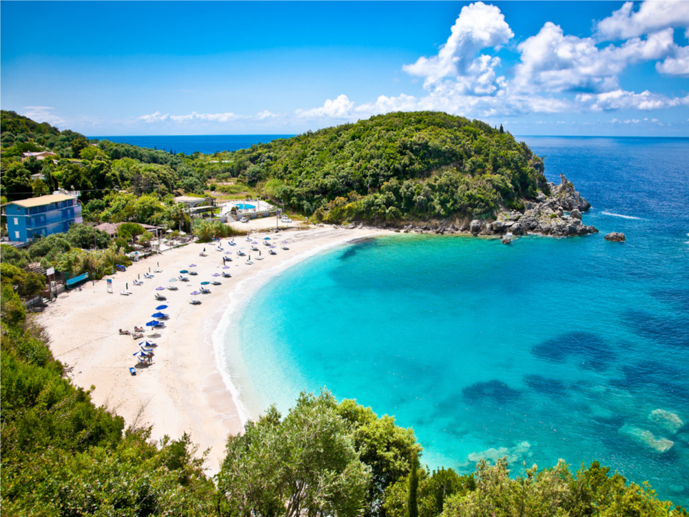 Strand bij Parga