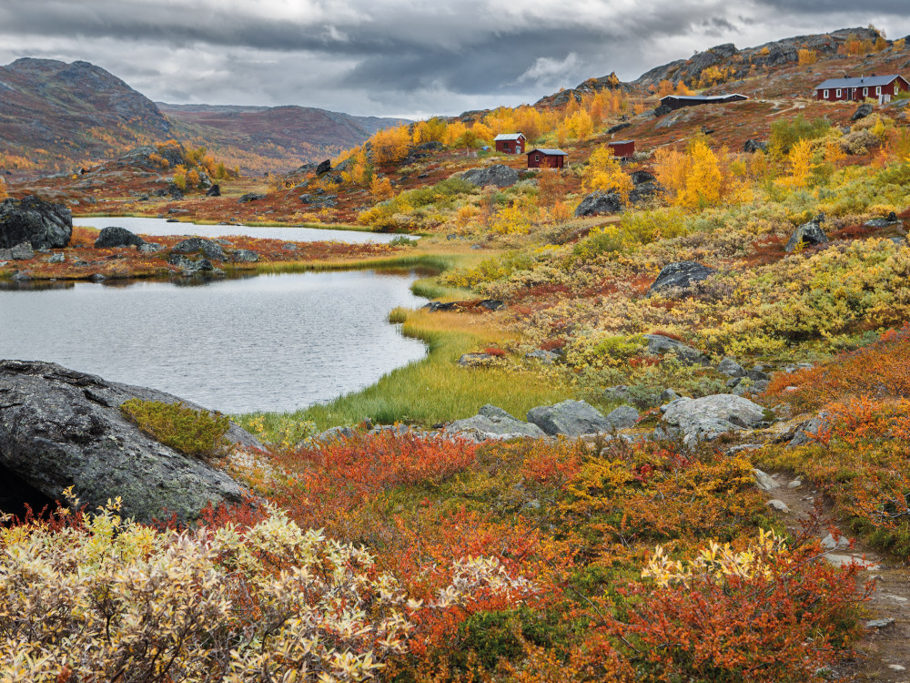 Lapland in de herfst