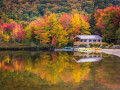 Herfstkleuren in New Hampshire