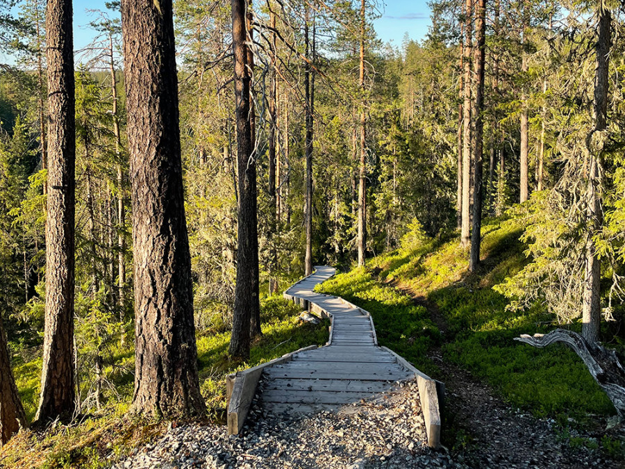 Wandelen Hossa NP