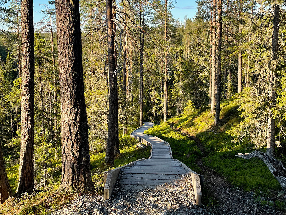 Wandelen in Hossa