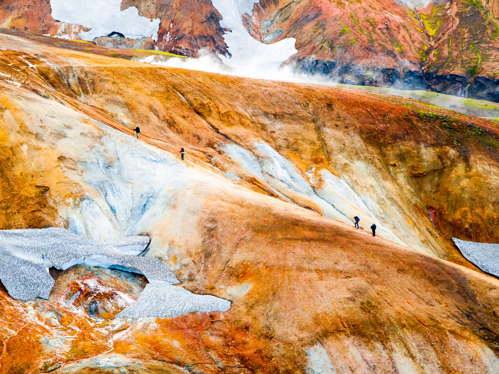 Wandelen Landmannalaugar