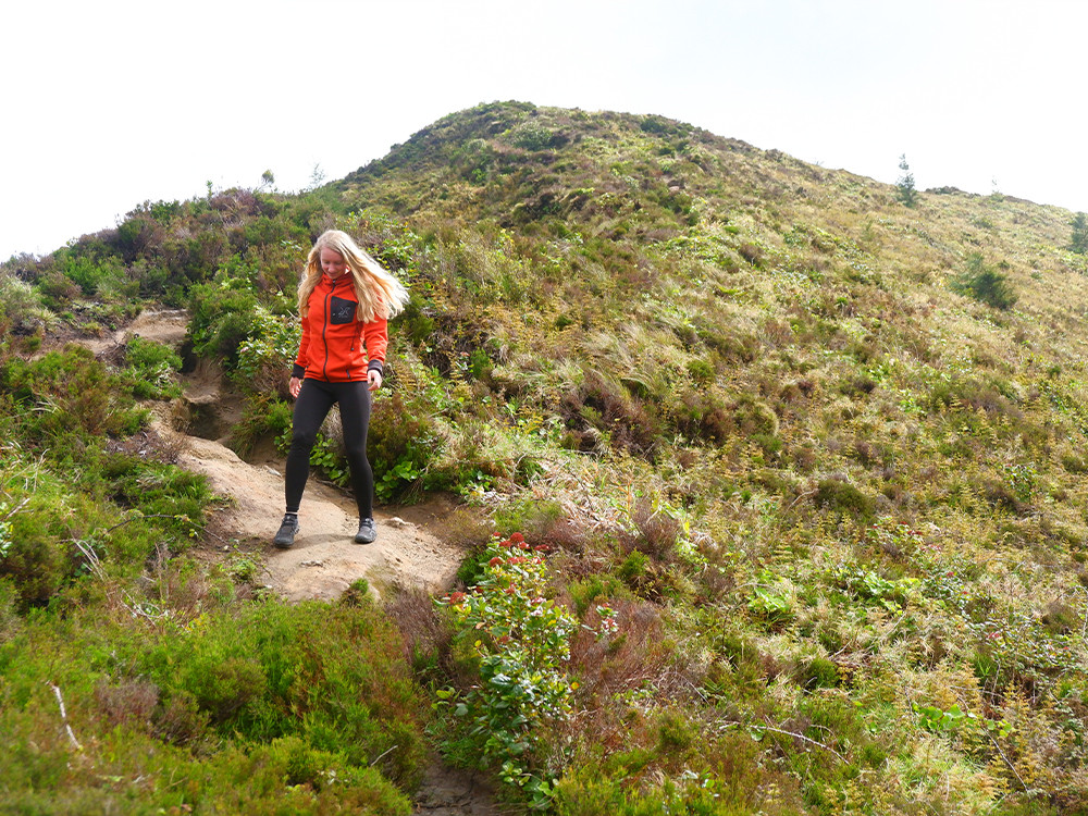 Wandelen met de Illusion Hoodie