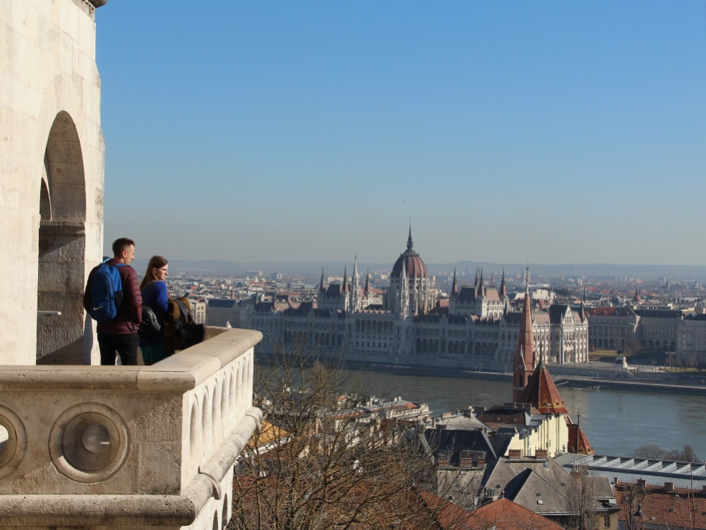 Zicht vanaf Buda Castle