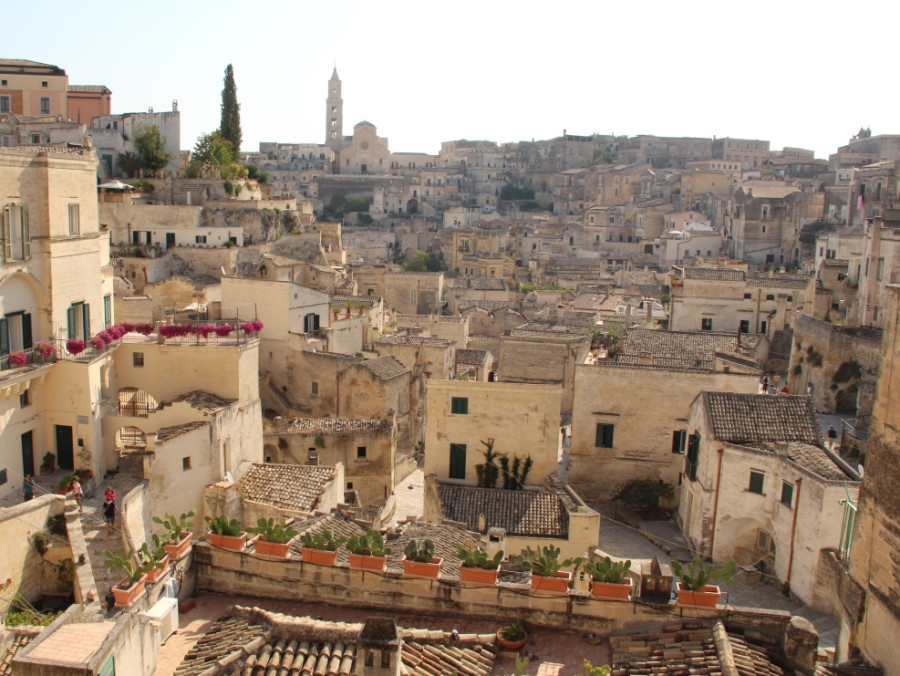 Grotwoningen in Matera