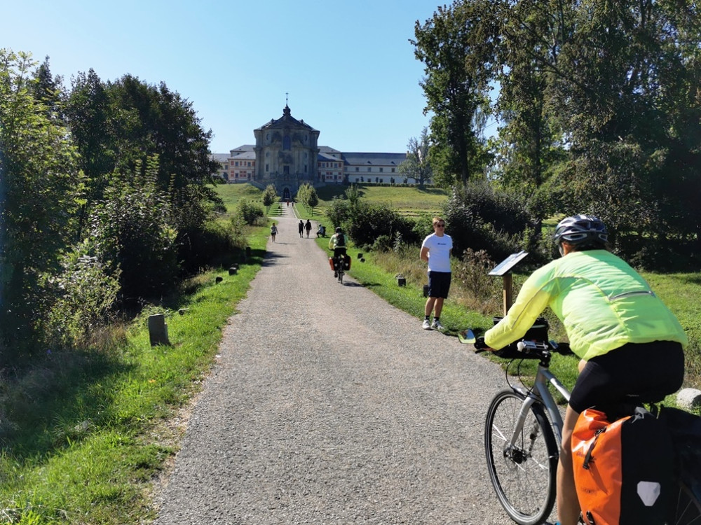 Fietsen bij Kuks