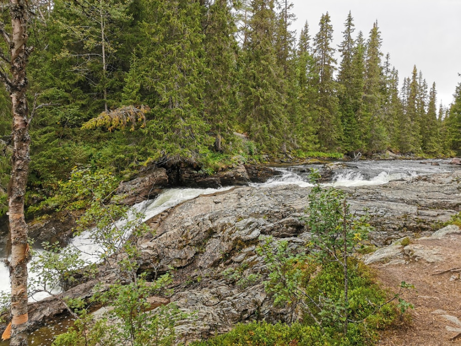 Övre Fallet waterval