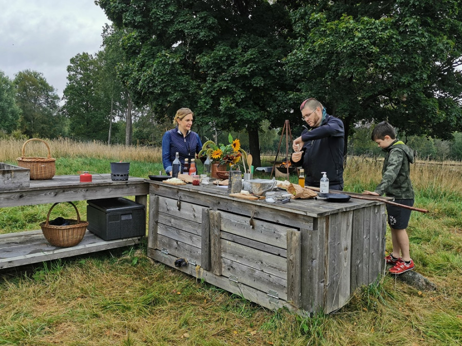 Buiten koken Edible Country