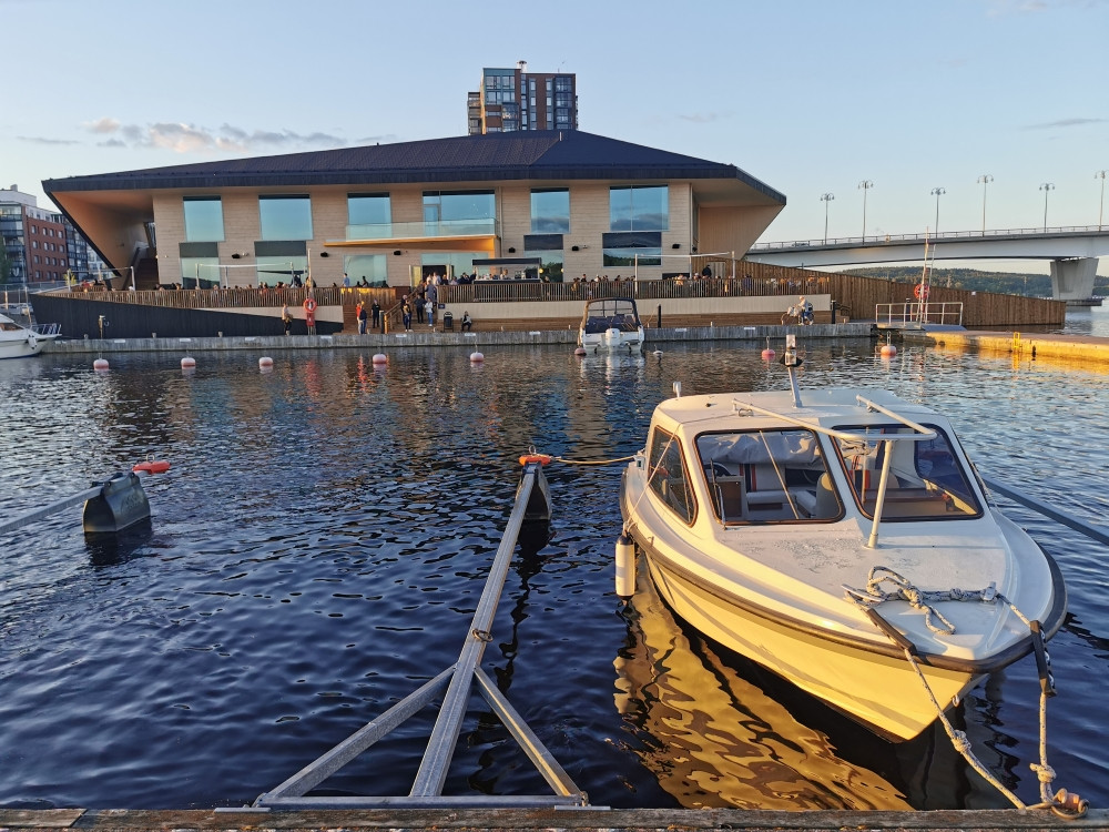 Sauna in de haven