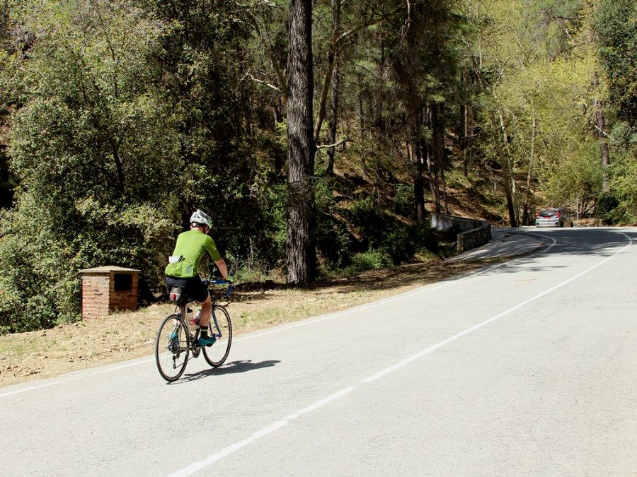 Fietsen op Cyprus