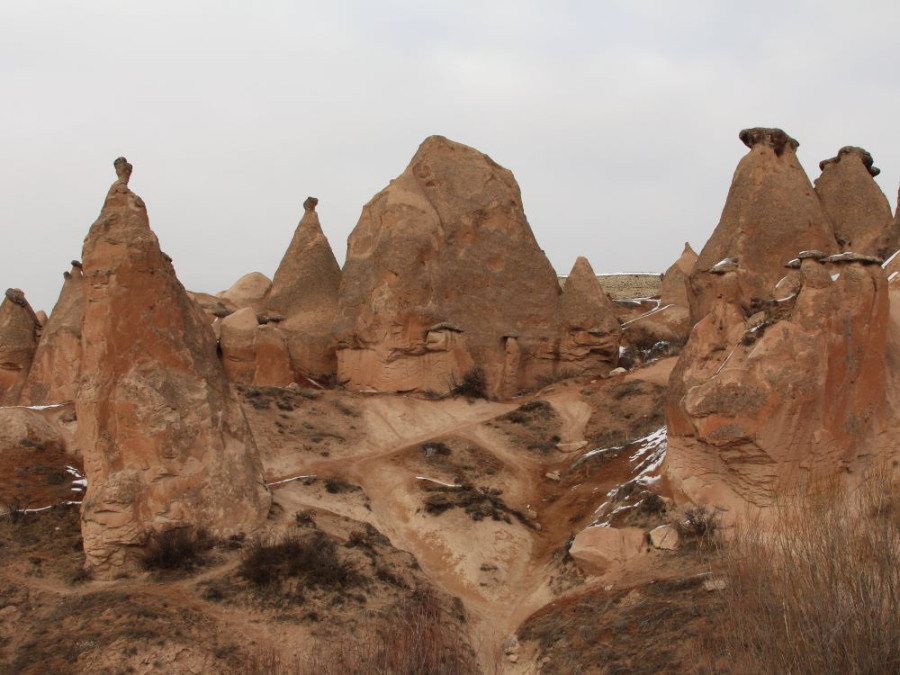 Devrent vallei bij Camel rock