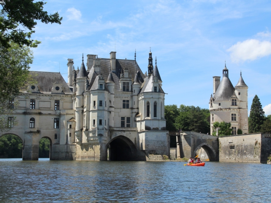 Kajakken Chenonceau kasteel