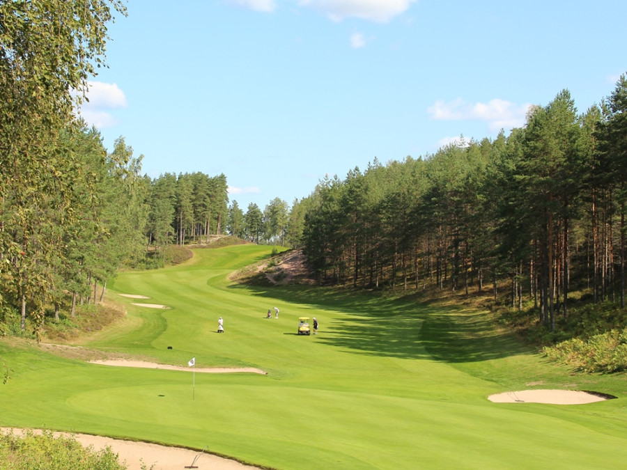 Golfterrein bij Isaberg