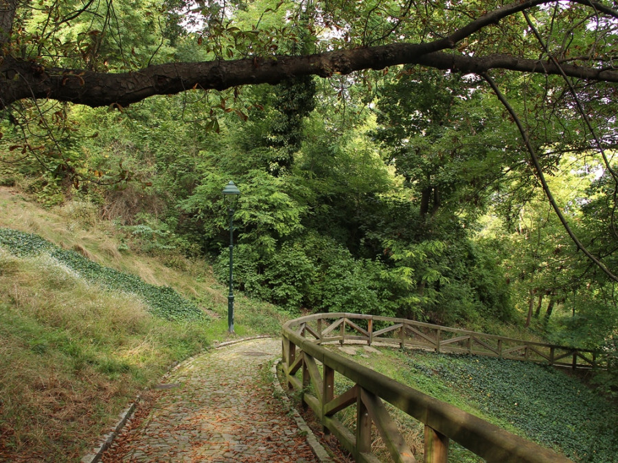 Wandelpad in Praag