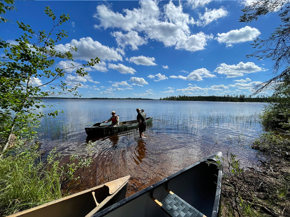 Kanoen in Taivalkoski