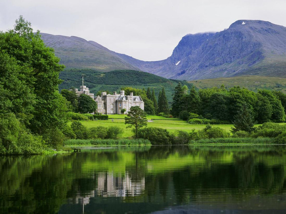 Slapen in een kasteel in Schotland