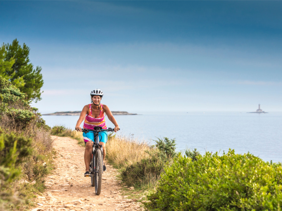 Mountainbiken in Istrië