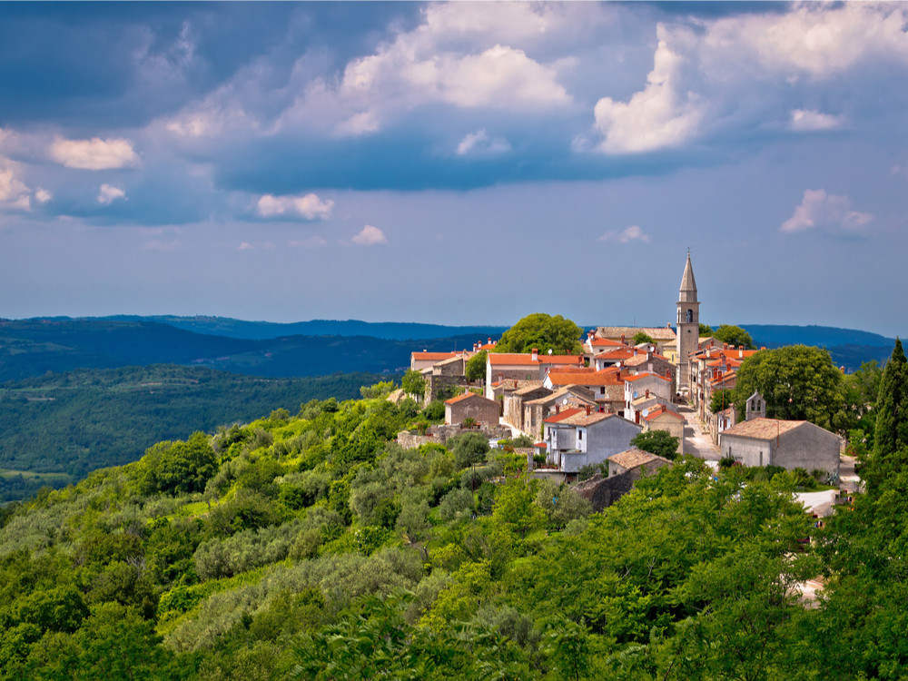 Draguc - mooie plek in Istrië