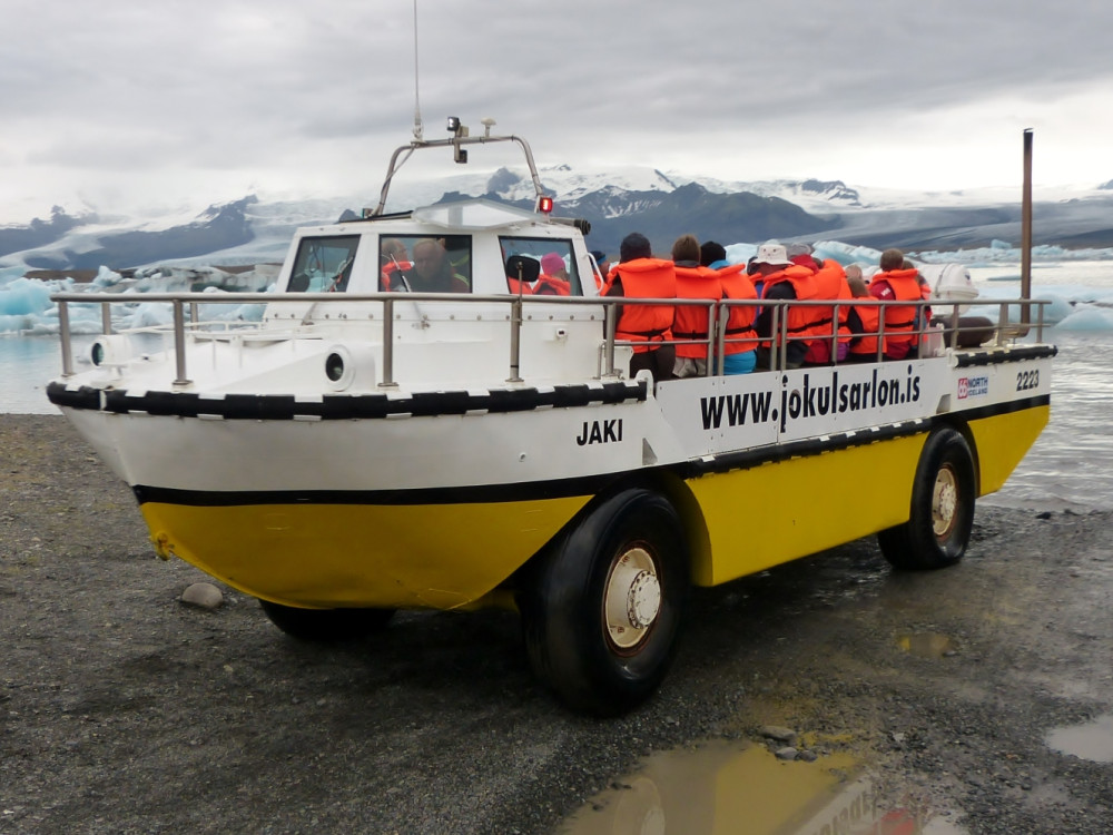 Amfibieboottocht Jokulsarlon