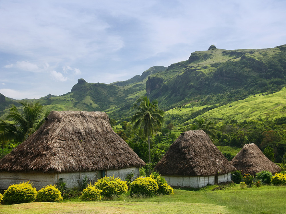 Navala village, Viti Levu island, Fiji