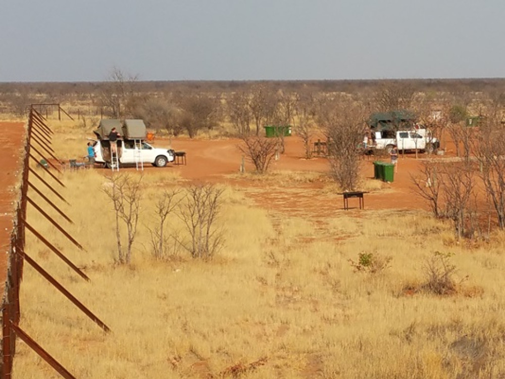 Camping in Etosha