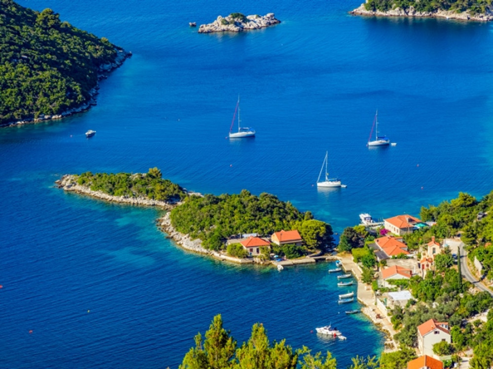 Mljet eiland Kroatië
