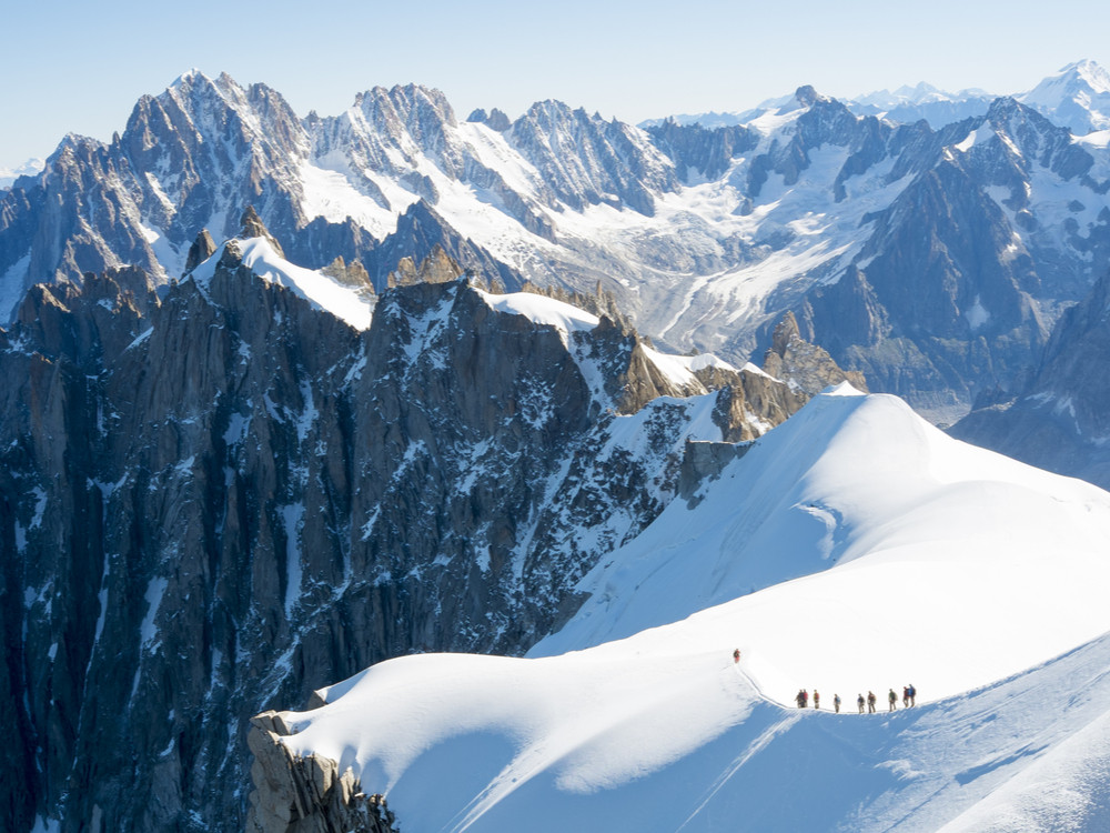 Mont Blanc beklimmen