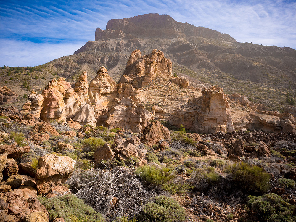 Klimmen in Teide National Park