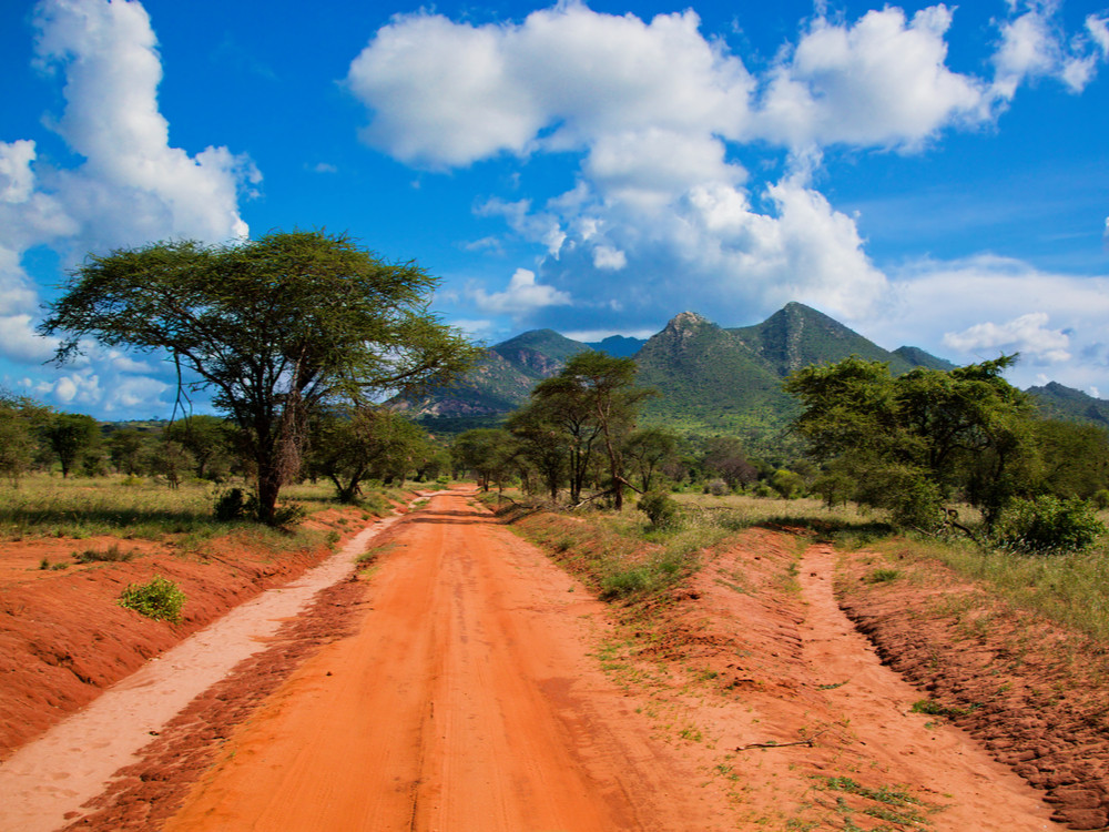 Natuur Kenia - Tsavo landschap