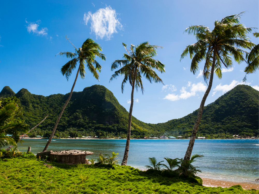 samoa kinderen groen