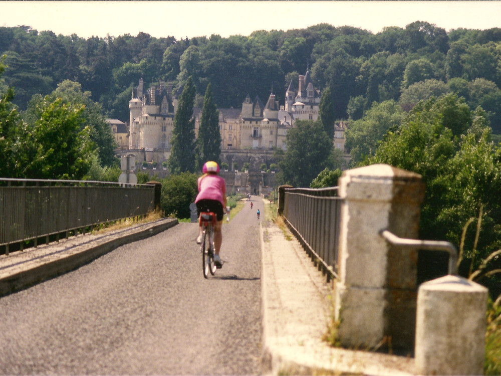 Fietsen bij de Loire