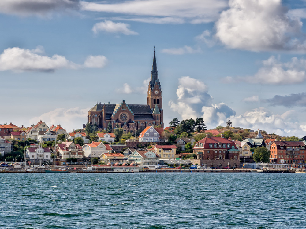 Lysekil aan de Bohuslänkust