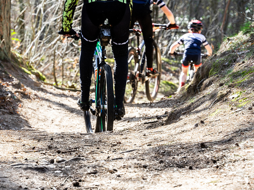 Mountainbiken in de Drunense Duinen