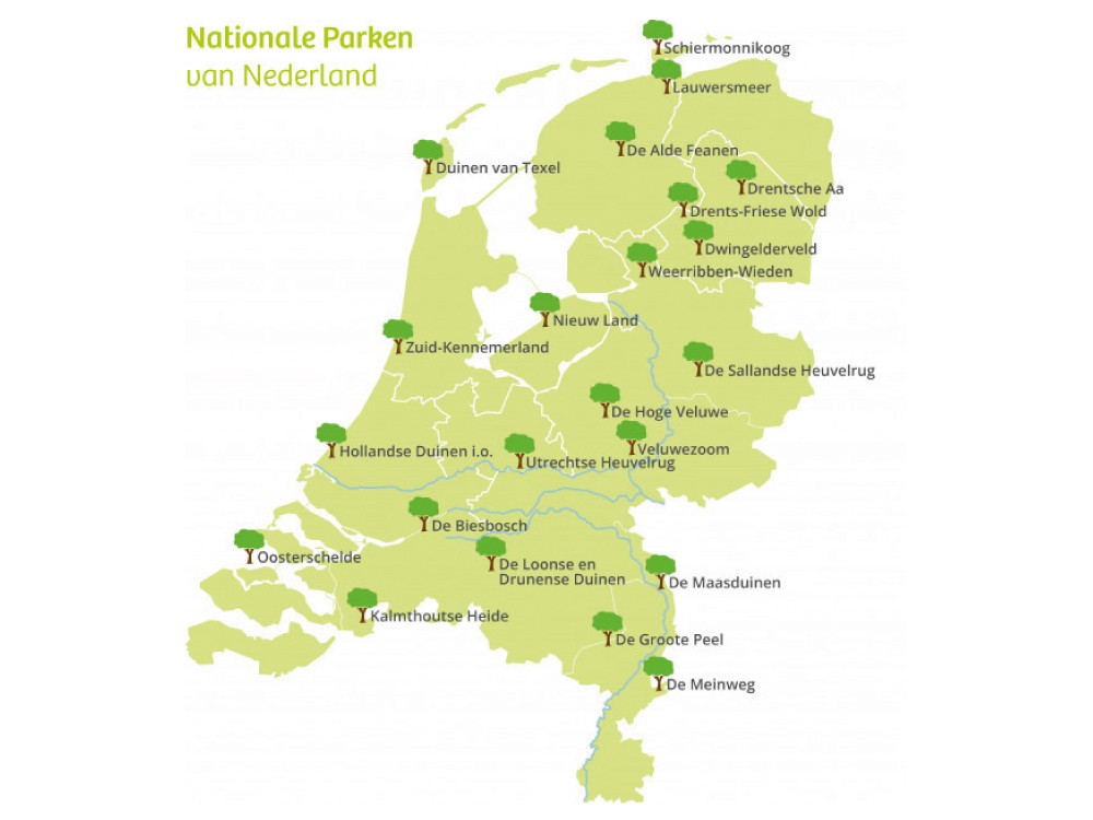 De Nationale Parken in Nederland