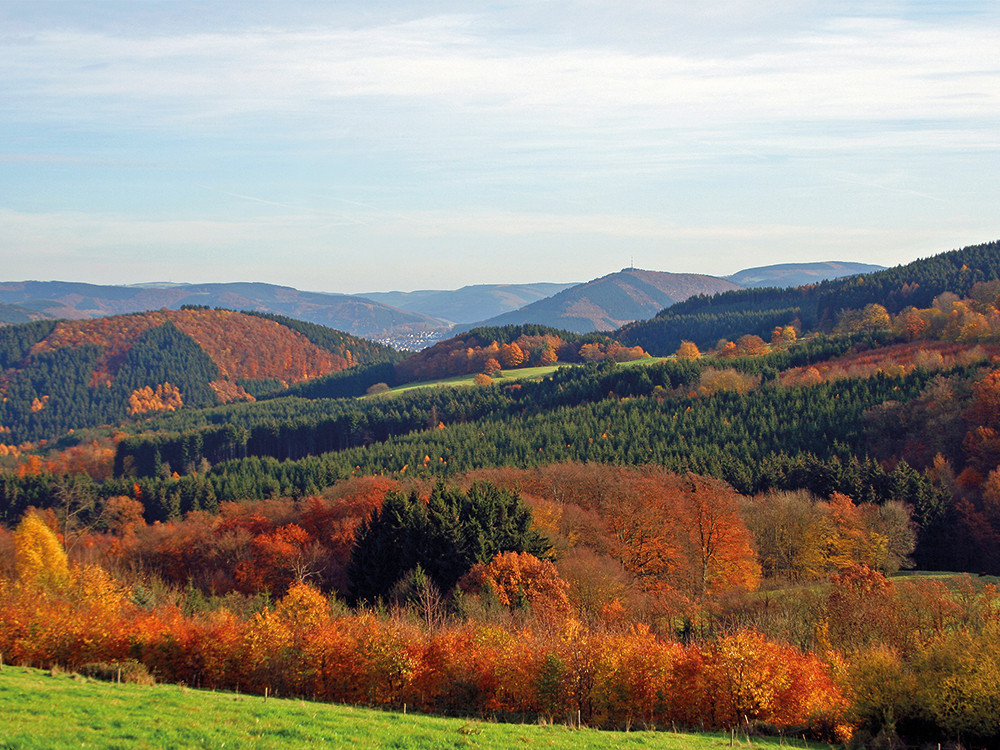 Sauerland in de herfst