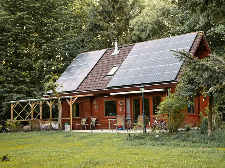 Natuurhuisje zonnepanelen Natuurhuisje zonnepanelen