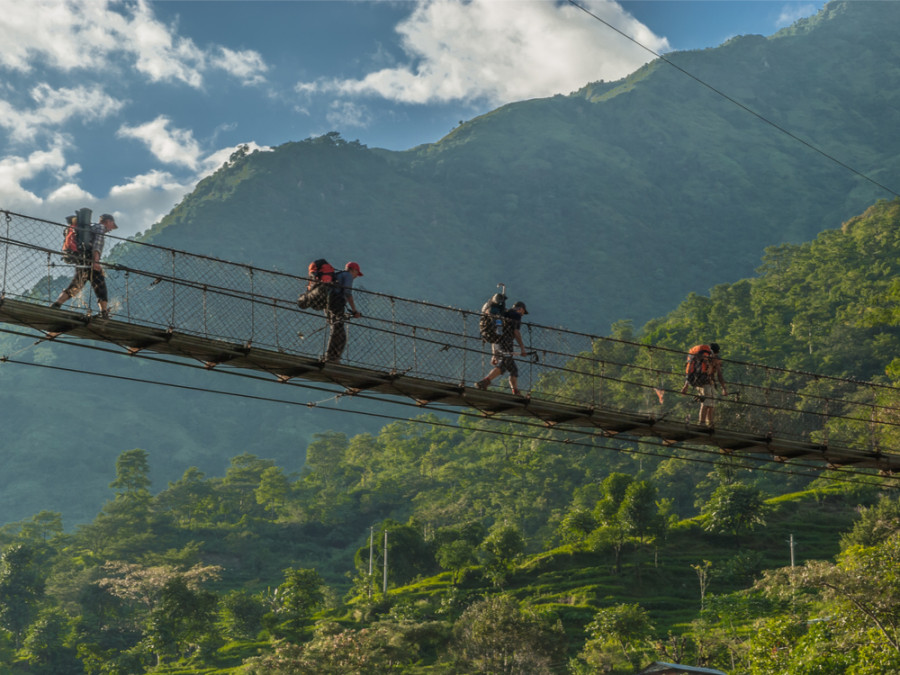 Wandelen Annapurna