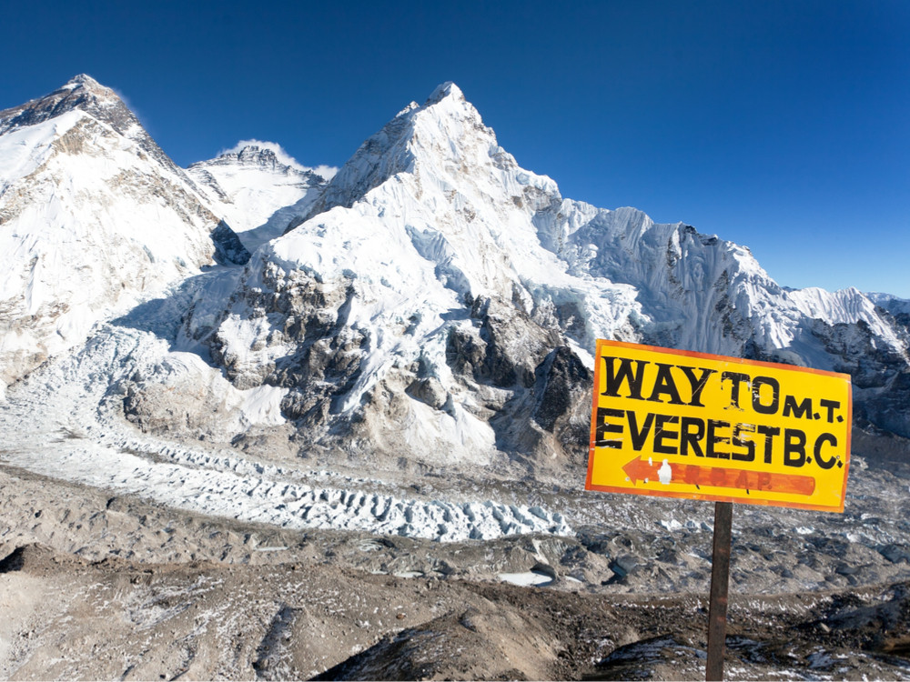 Mount Everest in Nepal