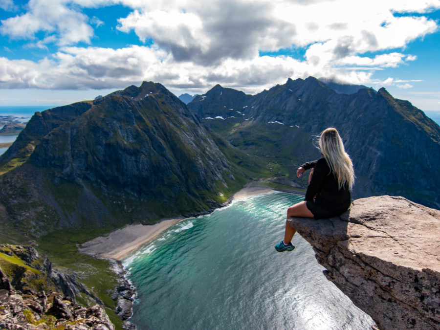 Wandelen bij de Lofoten