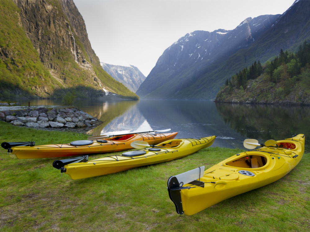 Kajakken fjorden