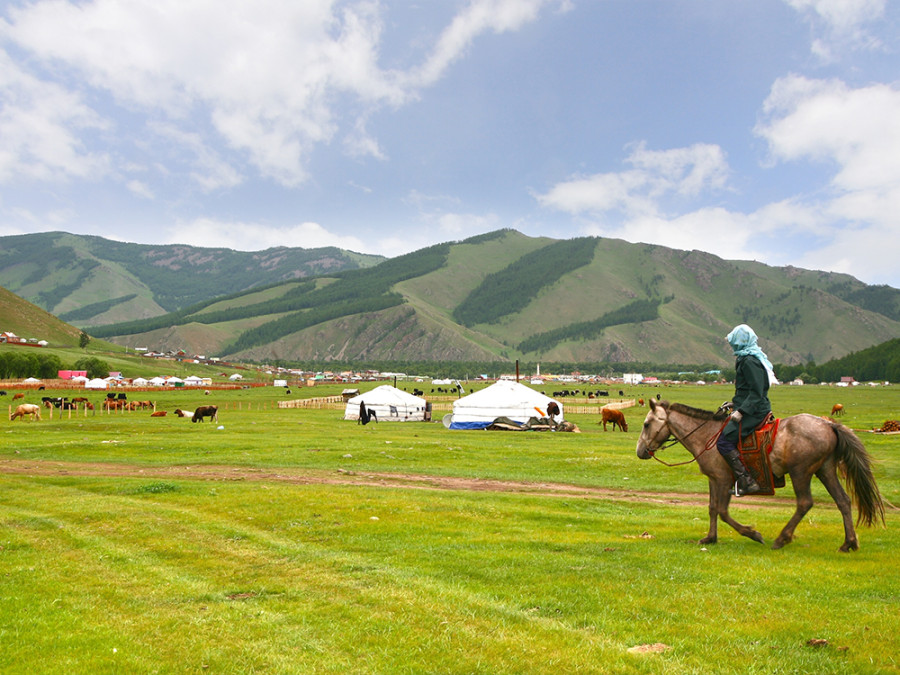 Mooiste plekken om paard te rijden in Mongolie