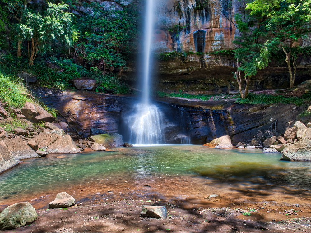 Salto Suizo, hoogste waterval