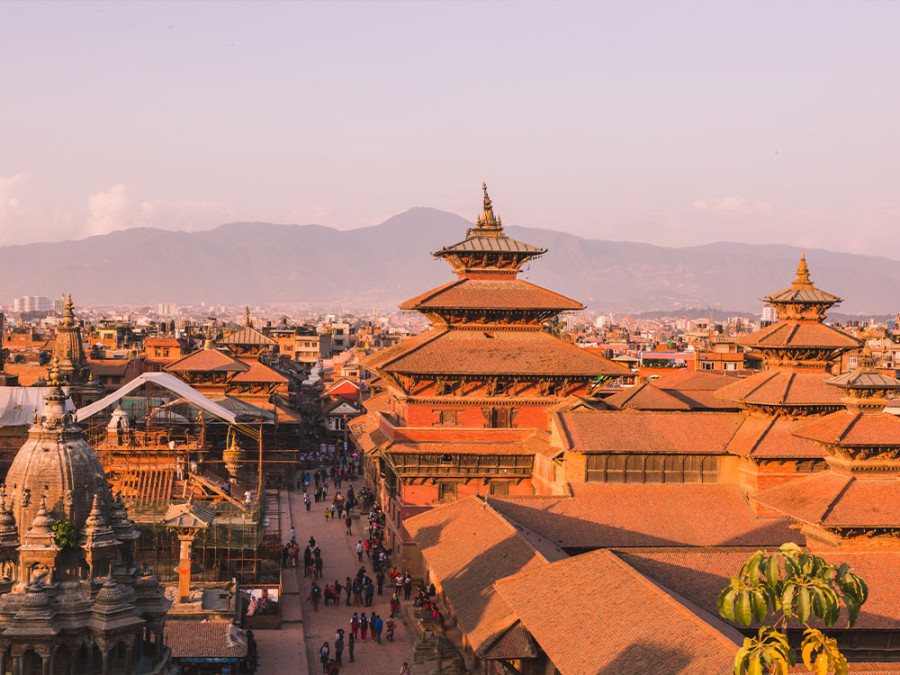 Steden Kathmandu vallei
