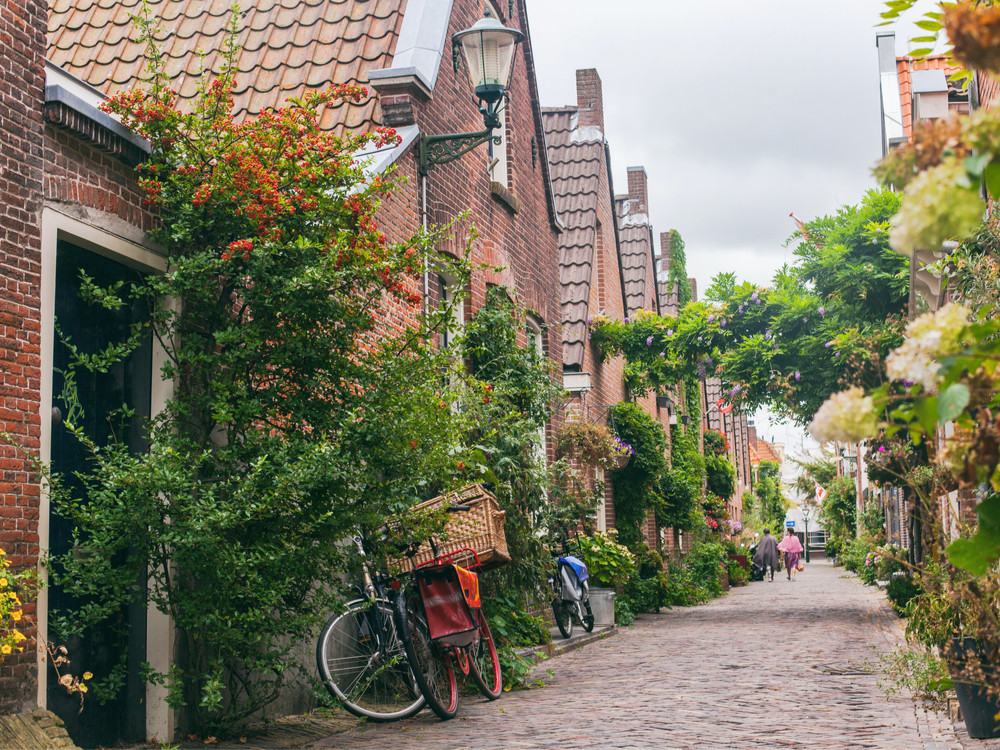 Groene straten van d'Oude Stad