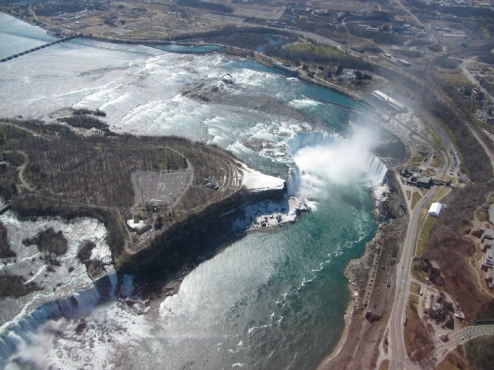 Niagara vanuit de lucht
