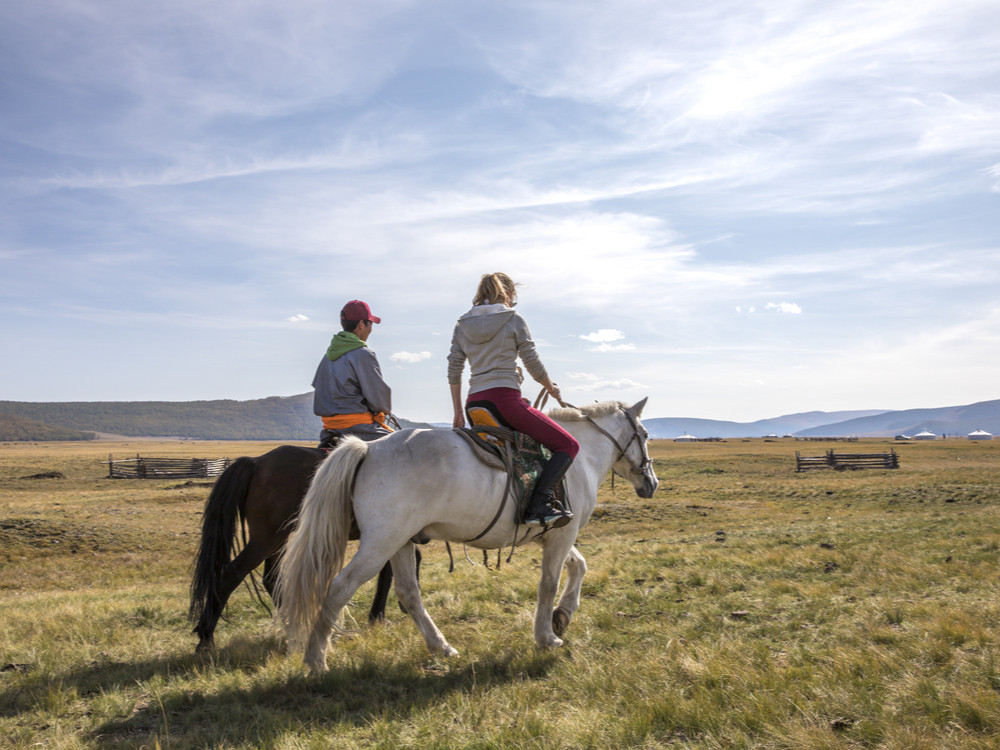 Paardrijden voor toeristen