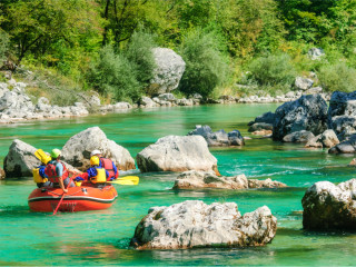 Afbeelding voor Raften in Slovenië