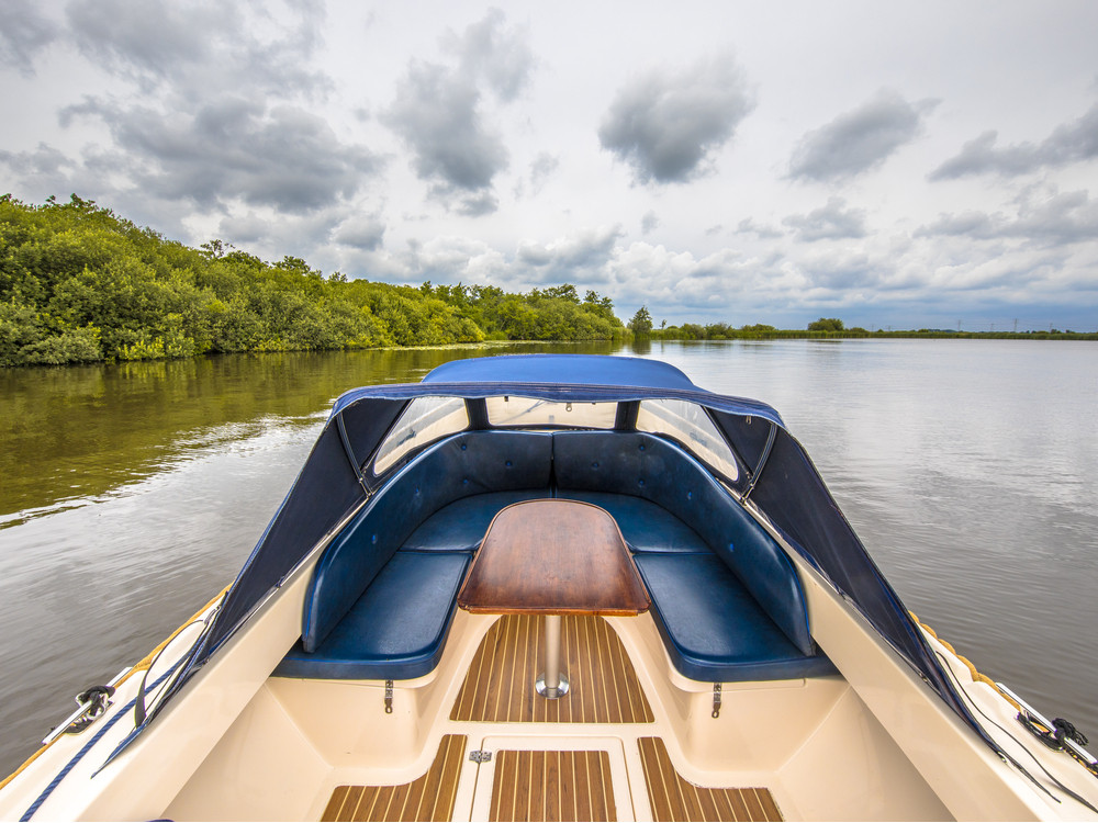 Sneekermeer vanaf boot