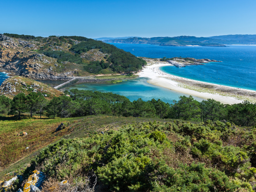 Natuur Galicië - Cies eilanden